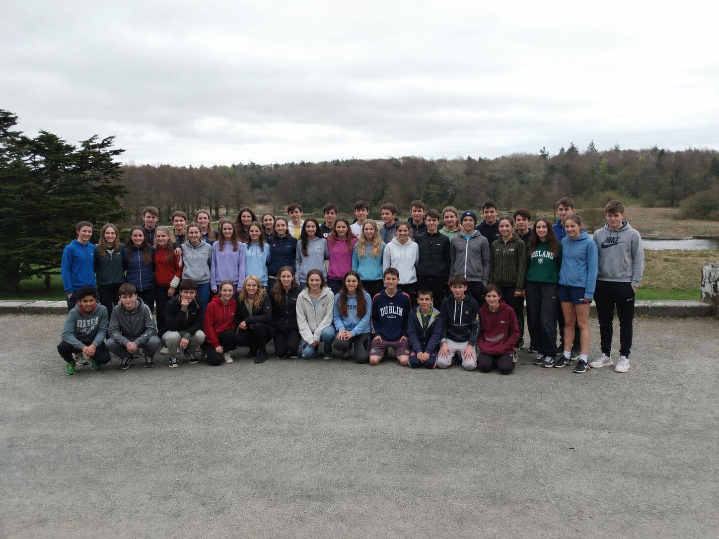 Grupo de estudiantes de Interlanguage en el extranjero